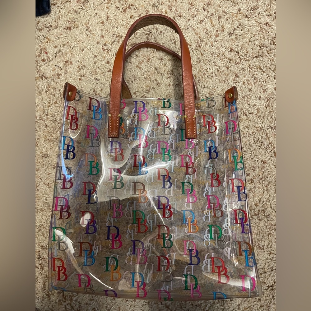 Dooney and Bourke lunch box! Clear